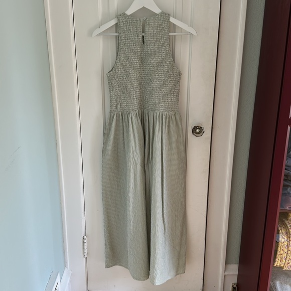Madewell Green Midi Dress - Picture 7 of 8